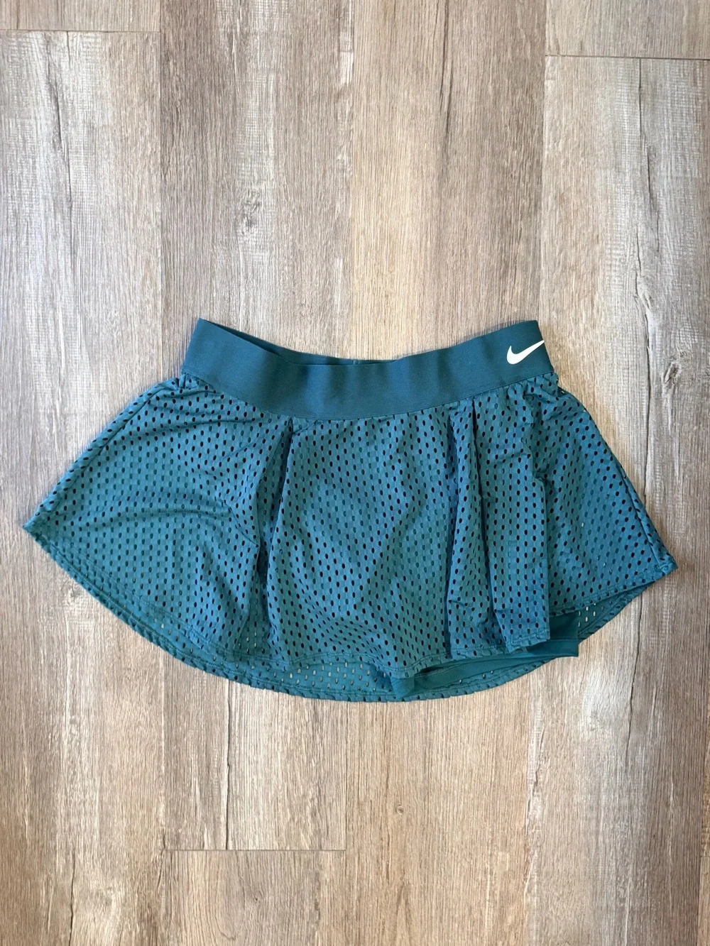 NIKE Tennis Skirt with Built-In Shorts Teal